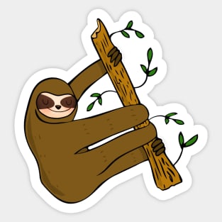 Cute Sloth Sticker